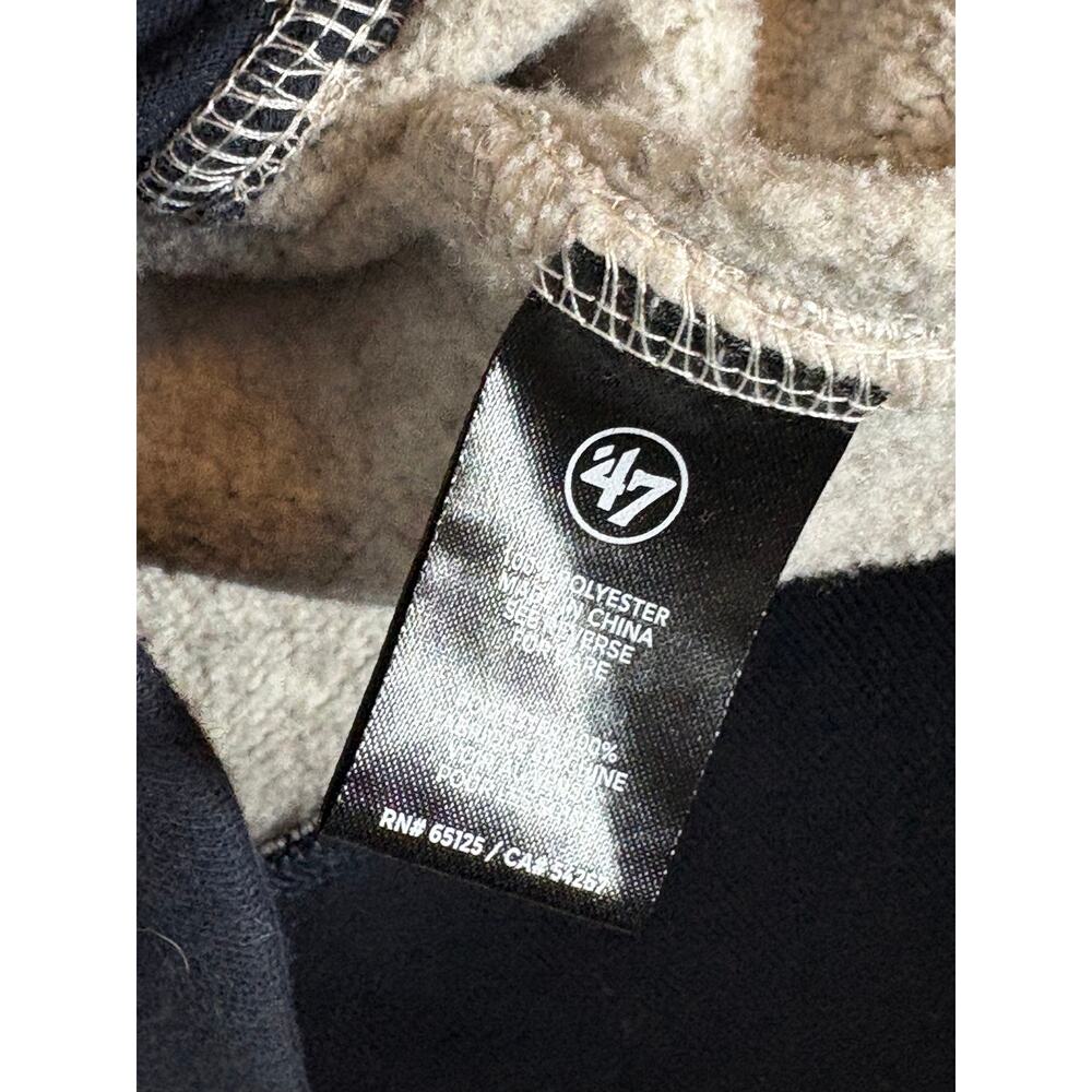 Chicago Bears Savage Quarter Zip Sweater Gray Size L - Picture 4 of 6